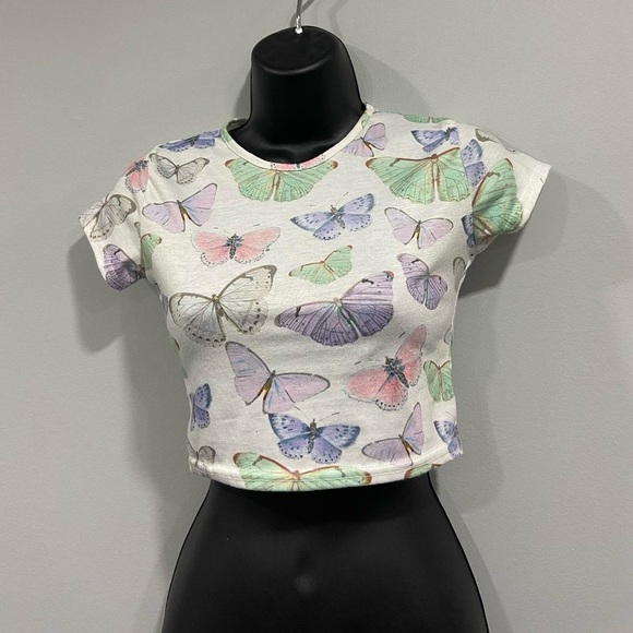 Crop fashion tee - Picture 2 of 3